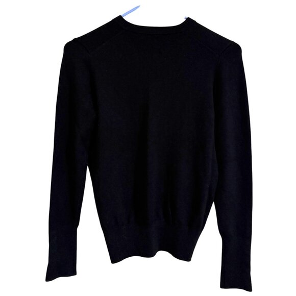 Zara Basic Basic Plain Long Sleeve Sweater in Black - Picture 5 of 8